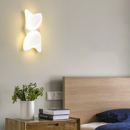 Creative PE Geometric Shade Hardware LED Wall Sconce Lamp