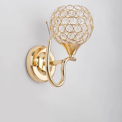 Creative Crystal Ball 1- Light Wall Sconce Lamp