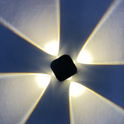Waterproof Square Lighting LED Outdoor Wall Sconce Lamp