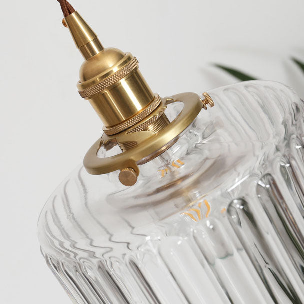 Traditional Brass Pendant Light