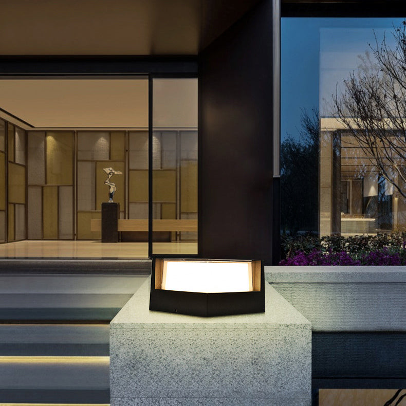 Industrial Aluminum Cylinder LED Outdoor Lawn Light