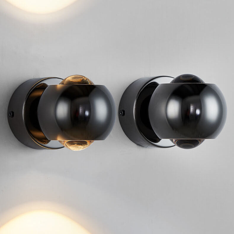 Solid Rotatable Iron Aluminum COB LED Wall Sconce Lamp