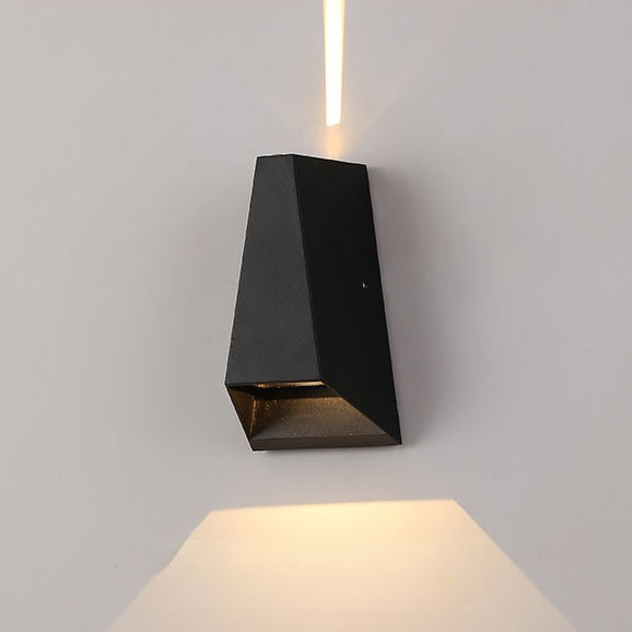 Simplicity Trapezoidal Aluminum LED Wall Sconce Lamp