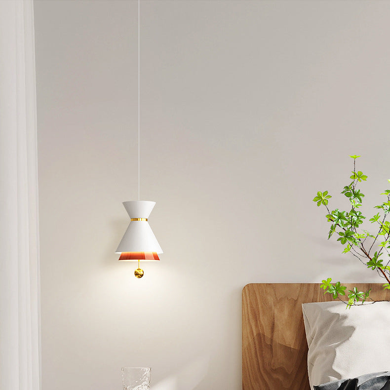 Scandinavian Bell Iron Aluminum LED Wall Sconce Lamp