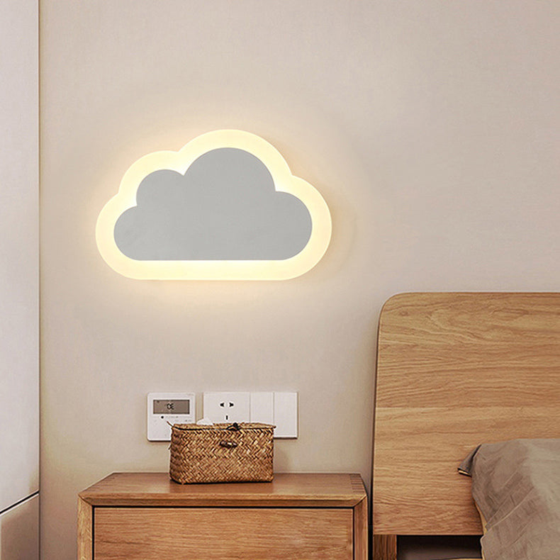 Simplicity Frame Silicone Strip LED Kids Wall Sconce Lamp