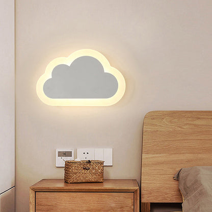 Simplicity Frame Silicone Strip LED Kids Wall Sconce Lamp
