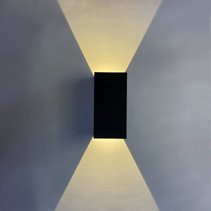 Modern Smart Square APP Dimming Waterproof LED Wall Sconce Lamp