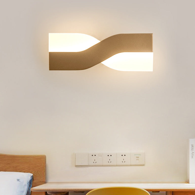 Creative Rotatable Funnel Iron Acrylic LED Wall Sconce Lamp