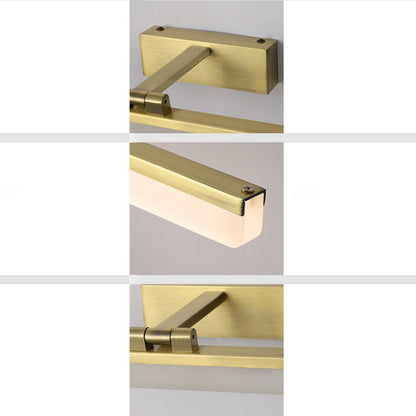 Long Aluminium Acrylic LED Vanity Light Wall Sconce Lamp