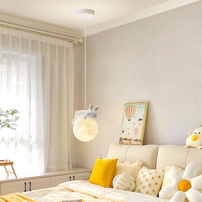 Contemporary Rabbit Pendant Light