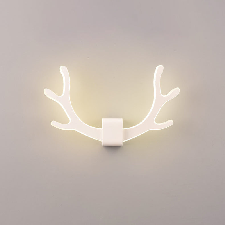 Acrylic Nordic Creative Antler Shape LED Wall Sconce Lamp