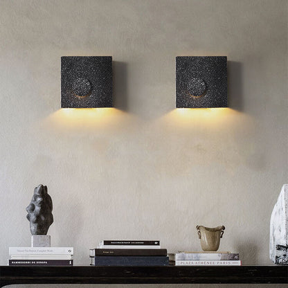 Scandinavian Cement Square 1-Light Wall Sconce Lamp