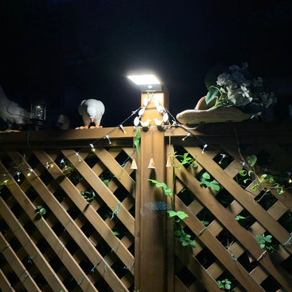 Square LED Outdoor Solar Waterproof Sensor Wall Sconce Lamp