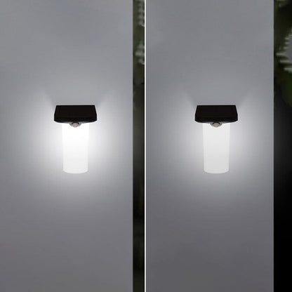 Simplicity ABS Column LED Outdoor Wall Sconce Lamp