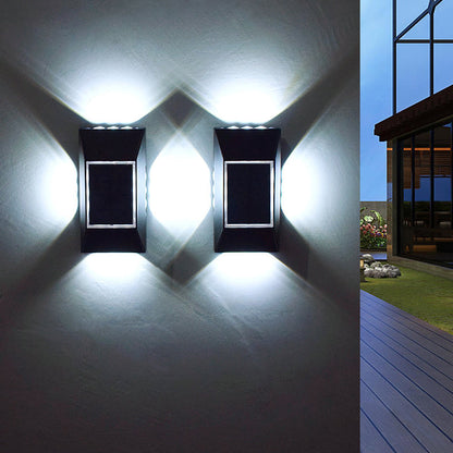 Simplicity ABS Plastic LED Outdoor Wall Sconce Lamp