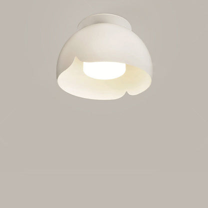 Pure White Iron LED Wall Sconce Lamp Flush Mount Lighting
