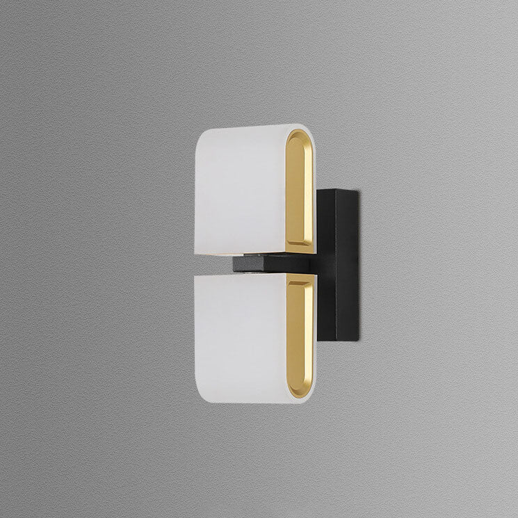 Minimalist Round Zinc Alloy Rotatable LED Wall Sconce Lamp