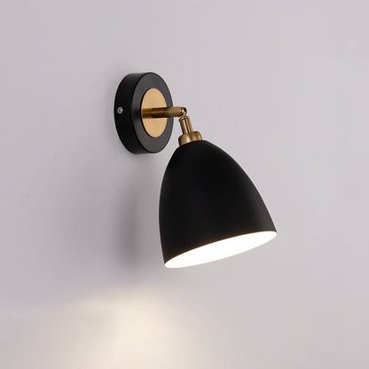 Iron Traditional Shape Shade 1-Light Wall Sconce Lamp