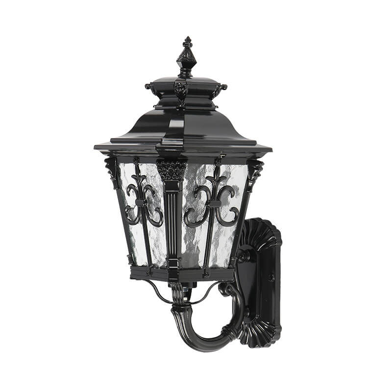 Europe Glass Outdoor Indoor 1-Light Wall Sconce Lamp