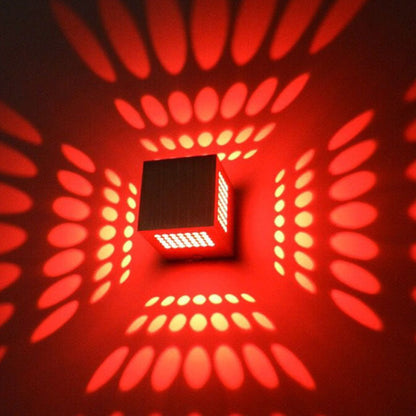 Modern Simplicity Square Aluminum LED Wall Sconce Lamp