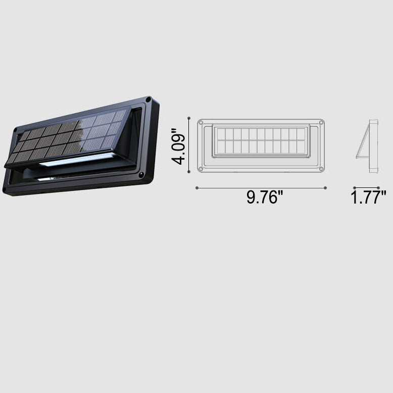 Solar Explosion-proof Voice Control Step Wall Sconce Lamp