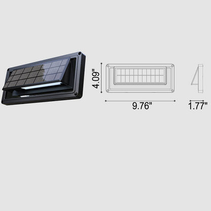 Solar Explosion-proof Voice Control Step Wall Sconce Lamp