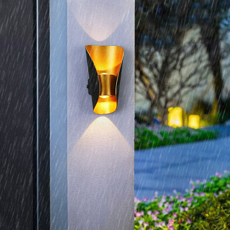 Shape Outdoor Patio Balcony Waterproof LED Wall Sconce Lamp