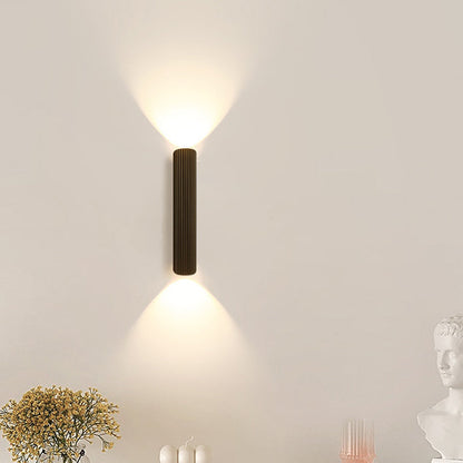 Aluminum Roman Column Design Iron LED Wall Sconce Lamp