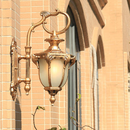 Aluminum 1-Light Outdoor Waterproof Wall Sconce Lamp
