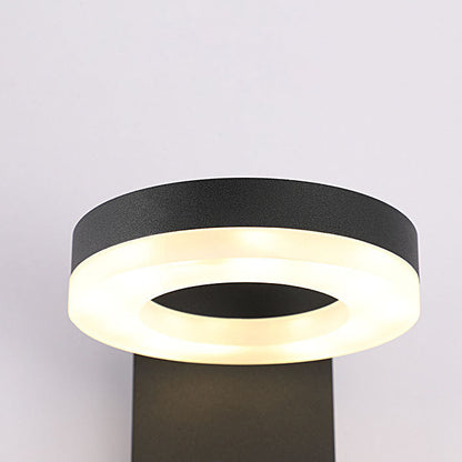 Solid Color Aluminum Iron Acrylic LED Wall Sconce Lamp