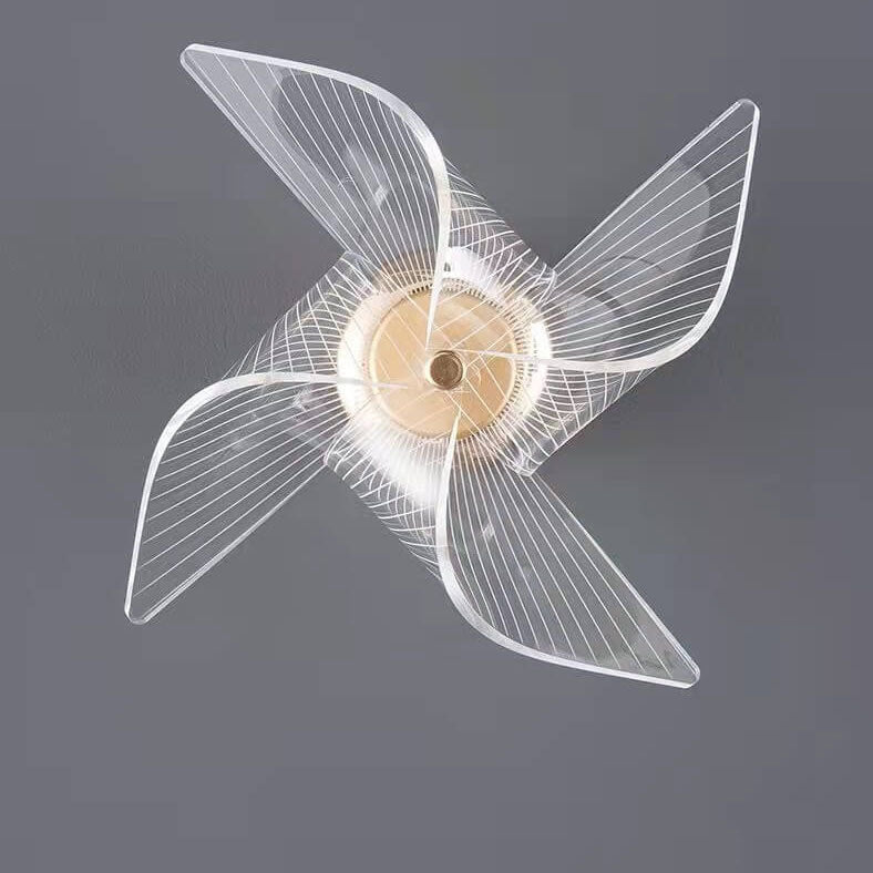 Light Luxury Pinwheel Acrylic Aluminum LED Wall Sconce Lamp