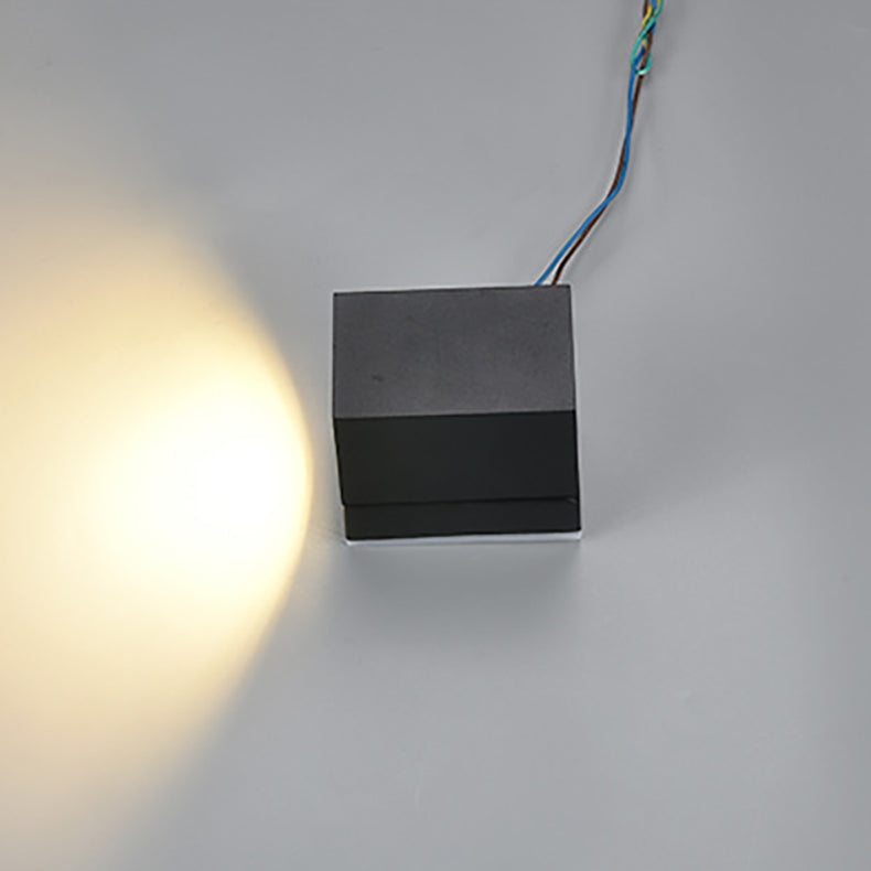 Simplicity Angle Square Aluminum LED Wall Sconce Lamp