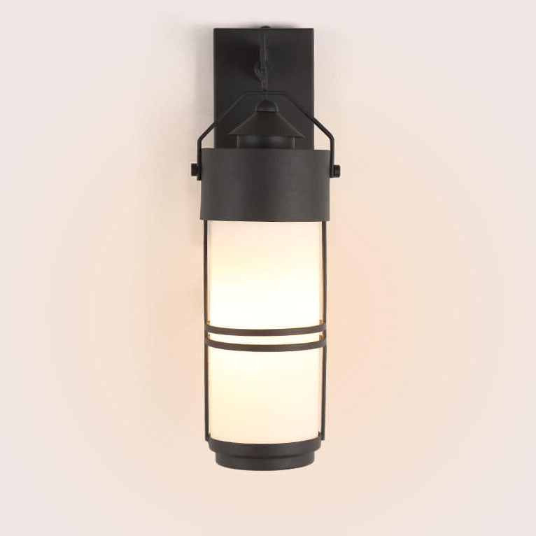 European Iron Outdoor Waterproof 1-Light Wall Sconce Lamp