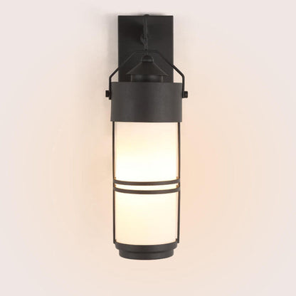European Iron Outdoor Waterproof 1-Light Wall Sconce Lamp