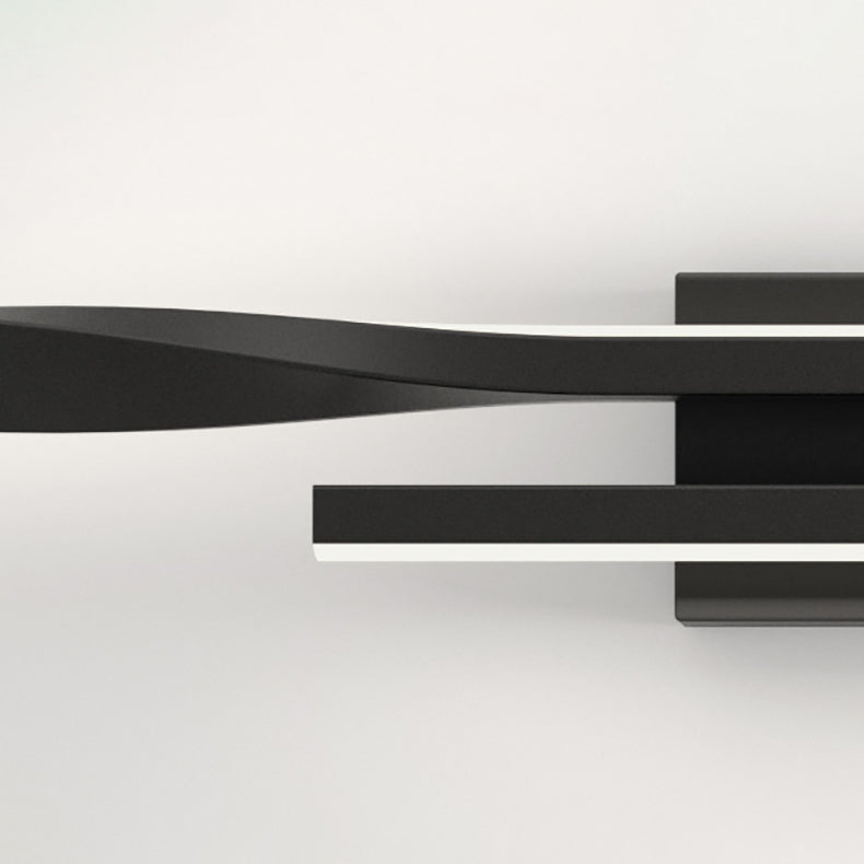 Aluminum Straight Line Silicone LED Wall Sconce Lamp