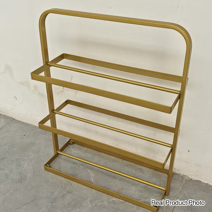 Modern Minimalist Iron Shoe Rack