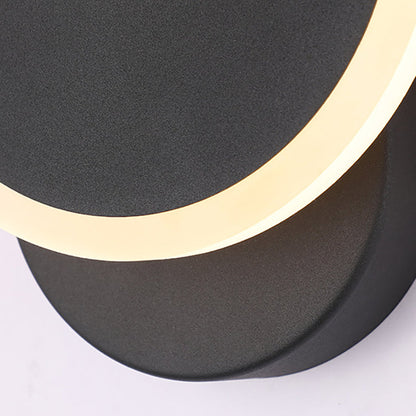 Simplicity Round Iron Acrylic LED Wall Sconce Lamp