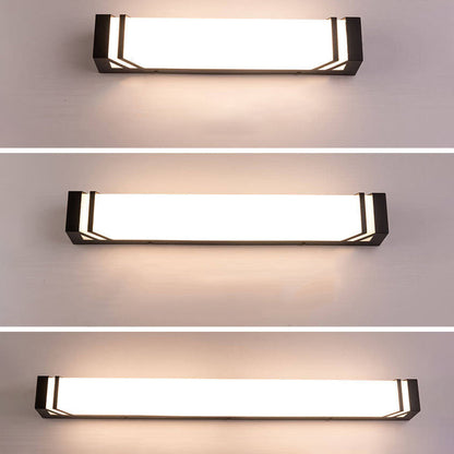 Waterproof Square LED Outdoor Sensor Wall Sconce Lamp