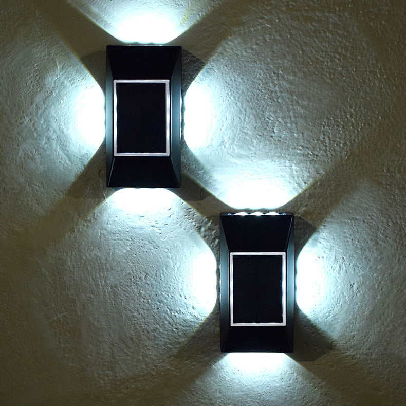 Simplicity ABS Plastic LED Outdoor Wall Sconce Lamp