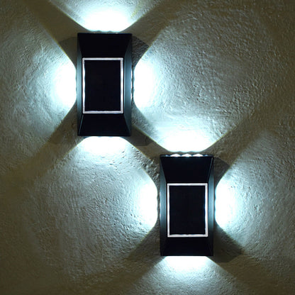 Simplicity ABS Plastic LED Outdoor Wall Sconce Lamp