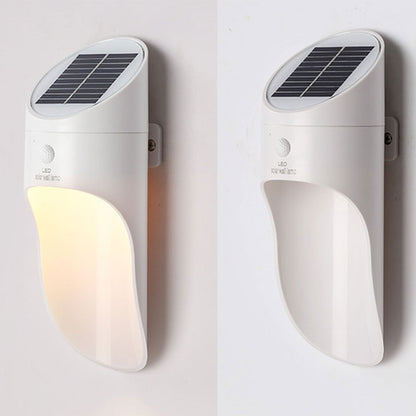 Solar LED Sensor Outdoor Waterproof Wall Sconce Lamp