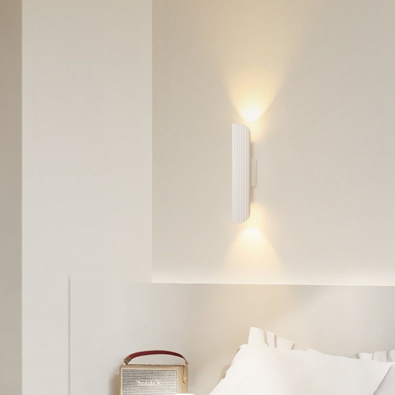 Simplicity Aluminum Roman Column Strip LED Wall Sconce Lamp