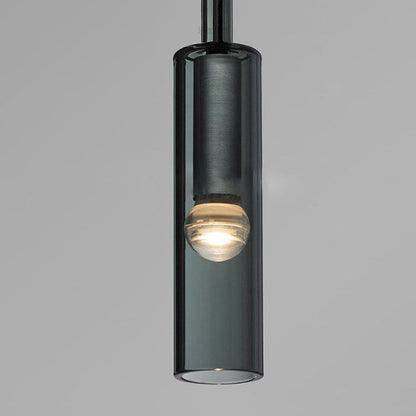 Cylinder Full Copper Crystal 1-Light Wall Sconce Lamp