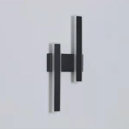 Geometric Strip Acrylic Hardware LED Wall Sconce Lamp