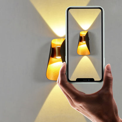 Shape Outdoor Patio Balcony Waterproof LED Wall Sconce Lamp