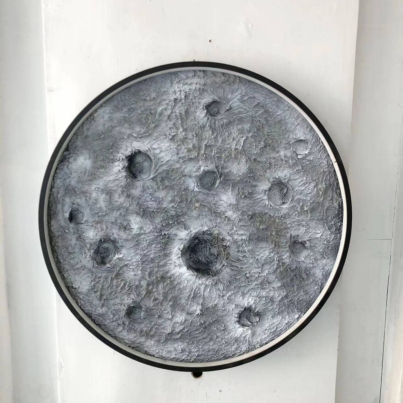 Minimalist Creative Moon Aluminum LED Wall Sconce Lamp