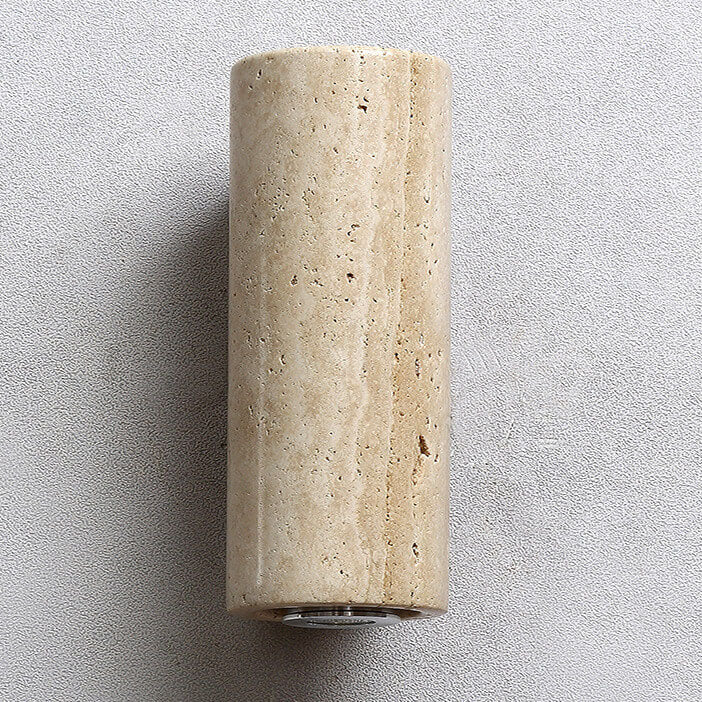 Japanese Rubber Wood 1-Light Spotlight Wall Sconce Lamp