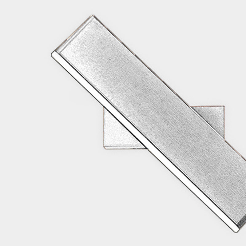 Rectangular Aluminum Acrylic Rotatable LED Wall Sconce Lamp
