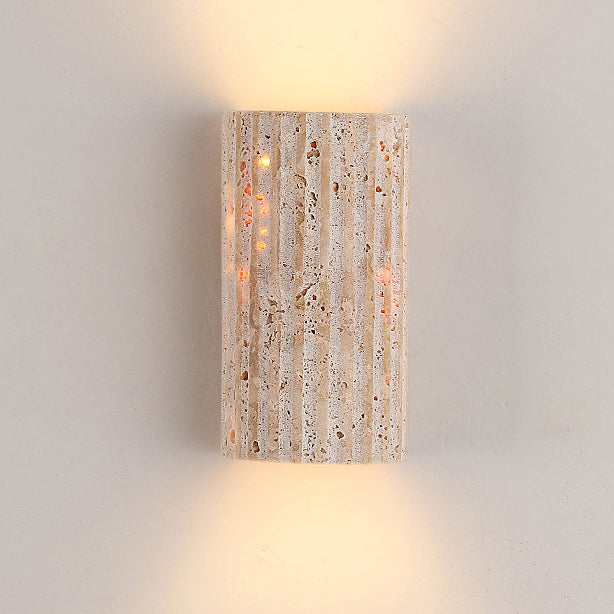 Japanese Semicircle LED Waterproof Wall Sconce Lamp