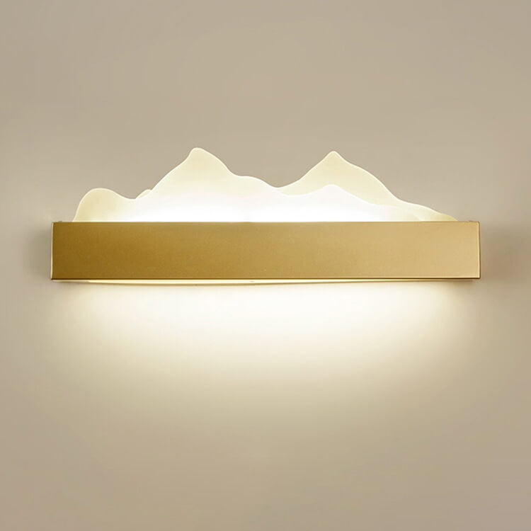 Acrylic Chinese Iceberg Design LED Wall Sconce Lamp